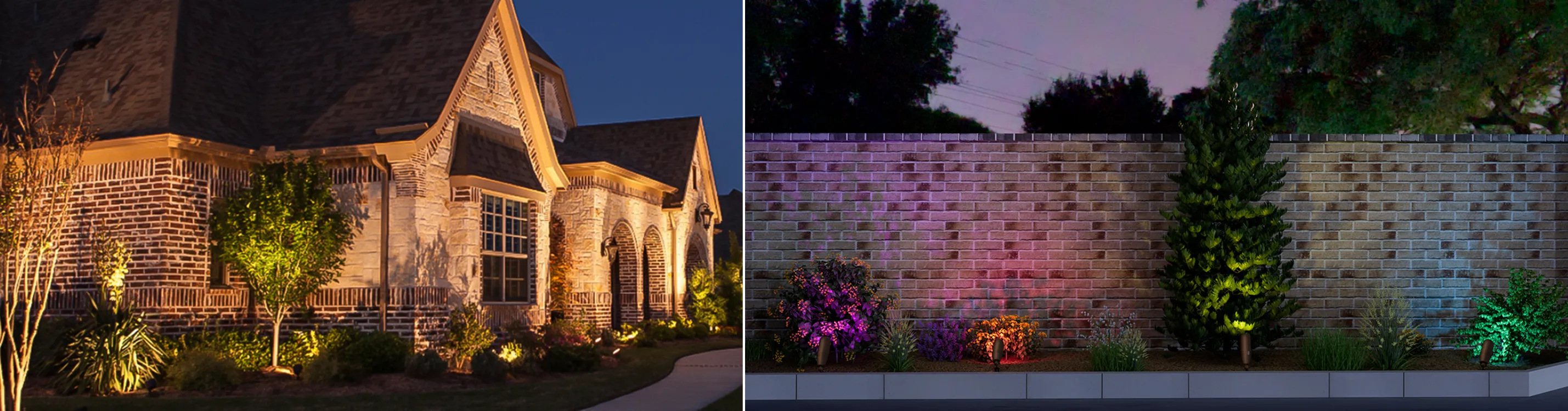best outdoor color changing flood lights
